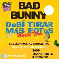 Promoción de tour a concierto